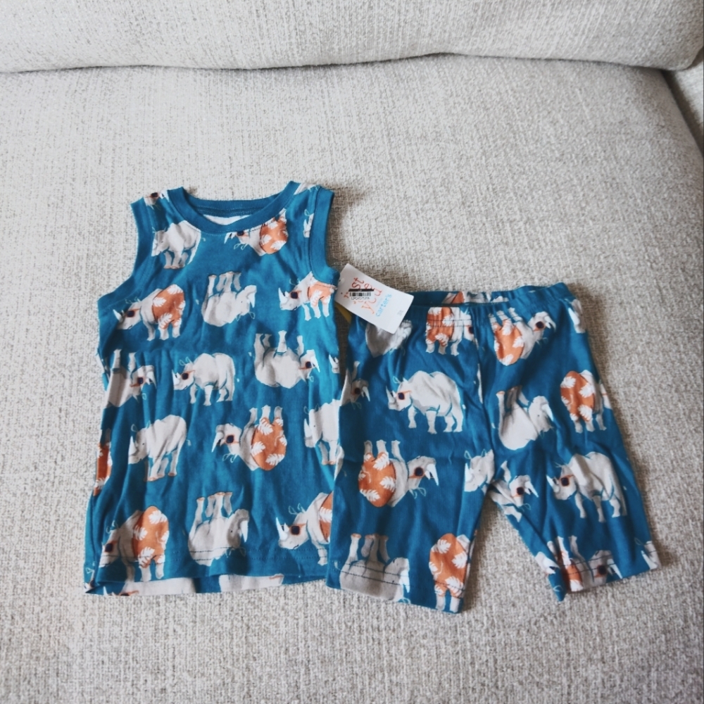 Just One You By Carter's Animal Print Pajama Set